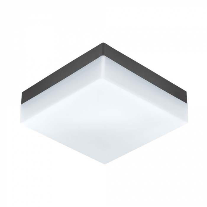 Plafoniera exterior EGLO SONELLA 94872, LED 8.2W 820lm 3000K IP44, Plastic, Alb