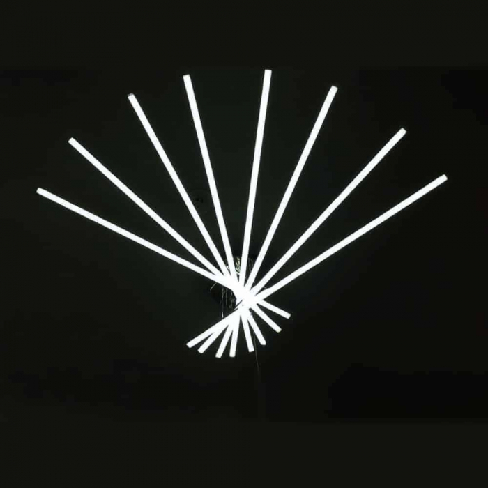 Poza Plafoniera LED Kelektron Comet, 64W, alb-crom