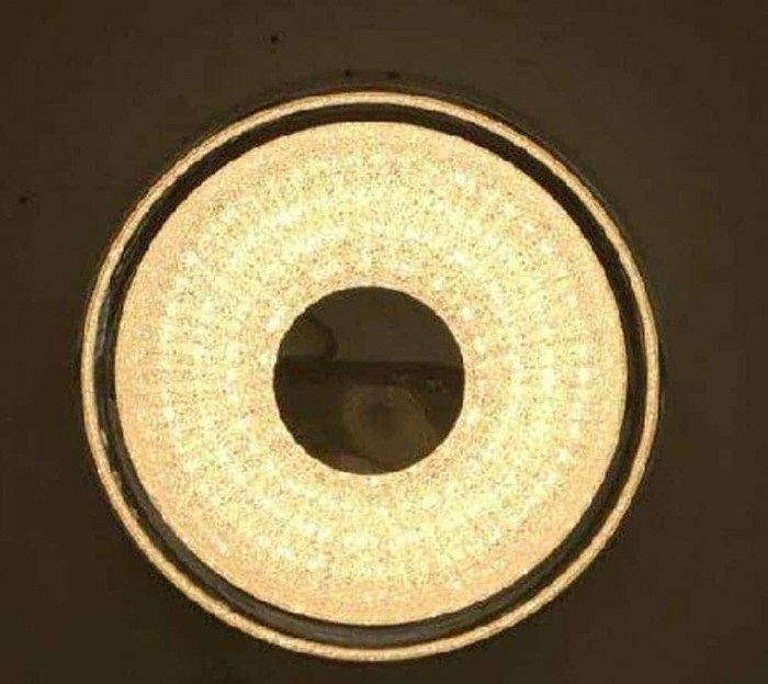 Poza Plafoniera LED Kelektron Gold, 48W, alb-transparent