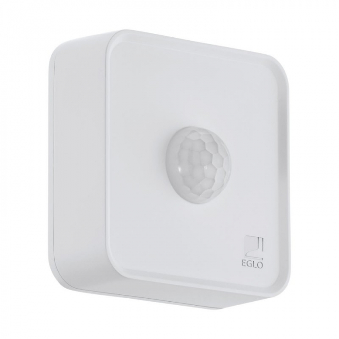 Senzor de miscare wireless pentru exterior EGLO CONNECT 97475, IP44, Alb Cu ajutorul aplicatiei sau accesorilor (telecomanda si sau priza EGLO CONNECT), produsul poate avea urmatoarele functii: contro