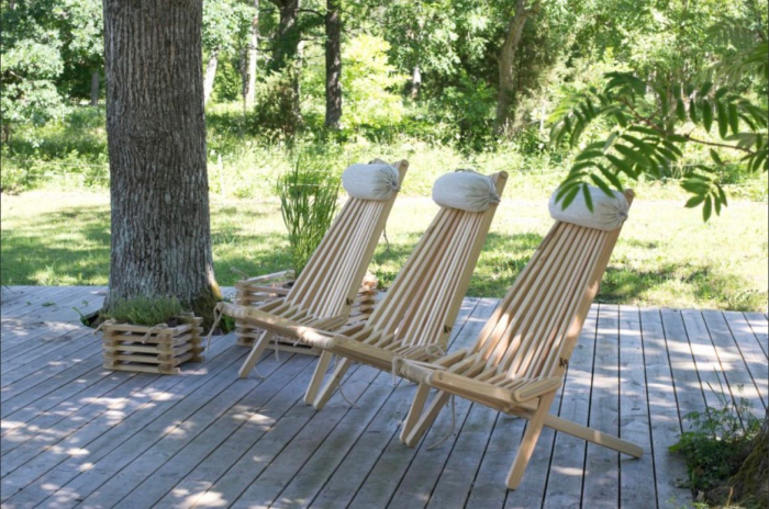 Sezlong Kevin lemn natural [6]