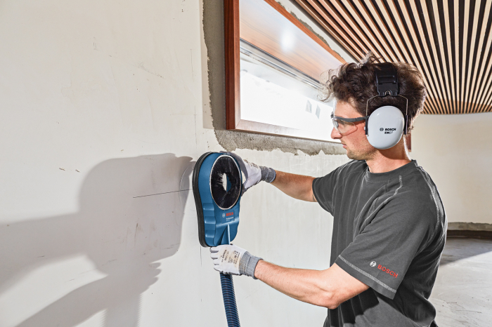 Sistem universal de extractie a prafului pentru gauri si carote Bosch GDE 162, max 162 mm [2]