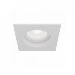 Spot Alb din aluminiu Downlight Square Akron Maytoni