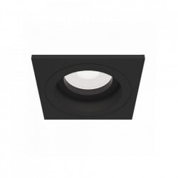 Spot negru din aluminiu Downlight Square Akron Maytoni