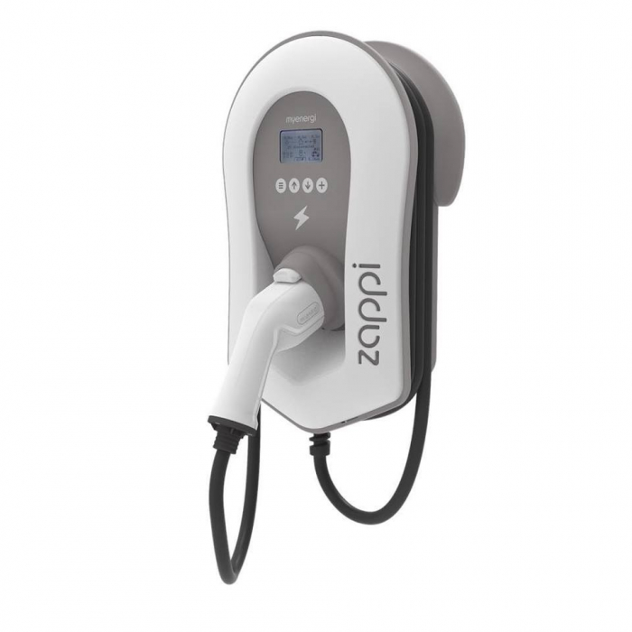 Statie de incarcare Eco-Emart monofazata 7kW  cablu de incarcare Type 2 culoare alba [2]