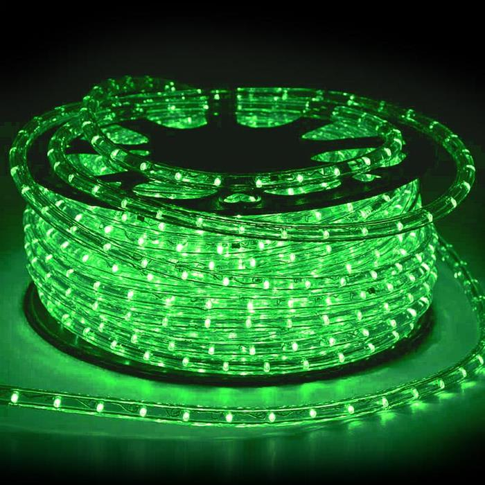 Poza Tub luminos cu LED 1 canal lumina verde