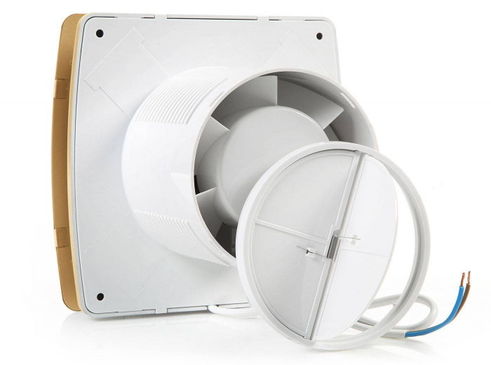 Ventilator baie Sterr, axial, 230 V, culoare aurie, silențios Ø 100 [3]