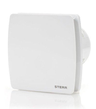 Ventilator baie Sterr, axial, 230 V, silențios, alb, standard, Ø 100 [2]
