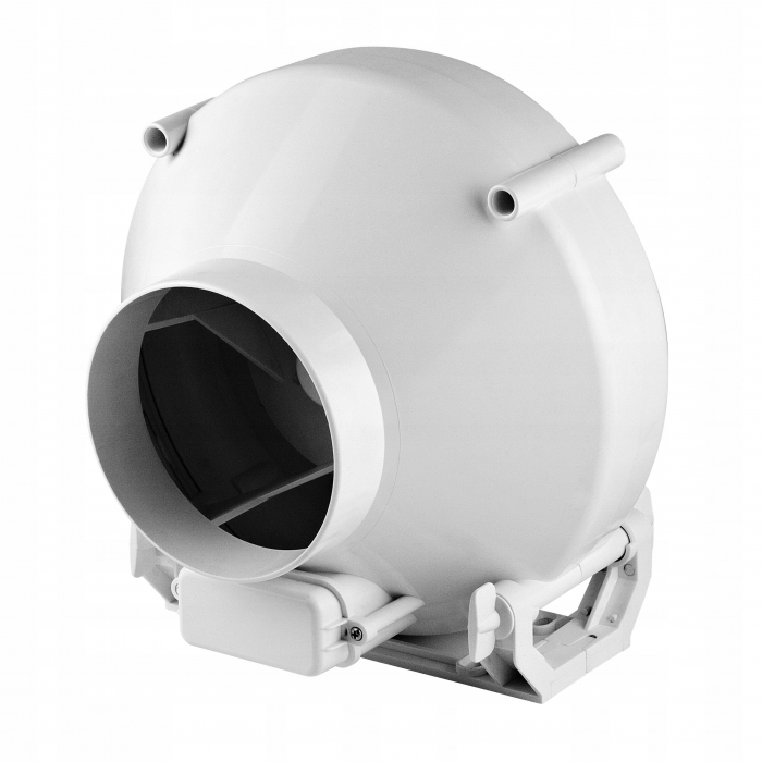 Poza Ventilator centrifugal Awenta, 59.5W 230V, standard, alb, O125