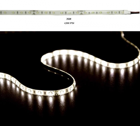 Iluminat - Banda LED 4.8W 12V IP54 3528 lumina Calda