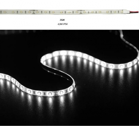 Banda LED - Banda LED 4.8W 12V IP54 3530 lumina Rece