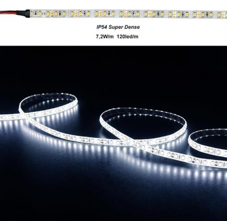 Banda LED - Banda LED 7.2W 12V Super Dense IP54 3529 lumina Rece