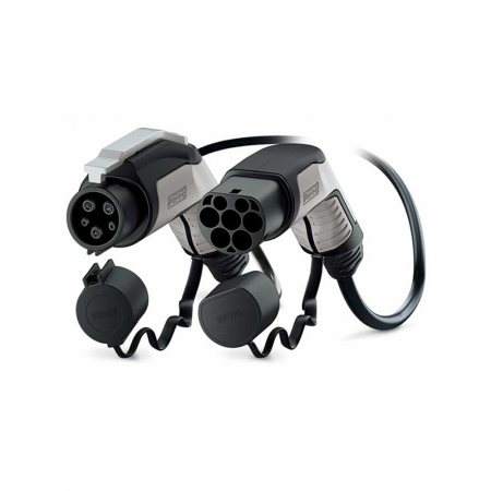 Statii de incarcare auto - Cablu de incarcare Wallbox (T2-T1 / 1 Faza / 5M / Phoenix Contact)
