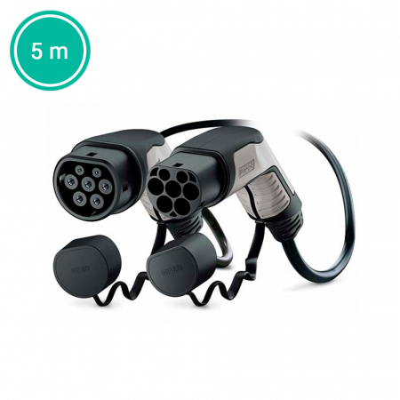 Statii de incarcare auto - Cablu de incarcare Wallbox (T2-T2 / 1 Faza / 5M / Phoenix Contact)