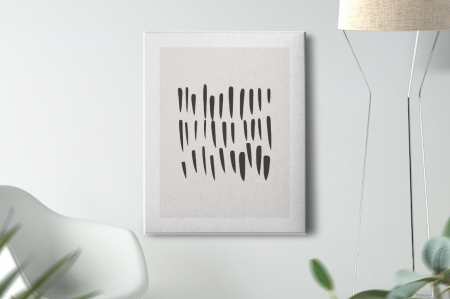 Tablouri Canvas - Tablou Canvas Beige Minimalist Abstract 2