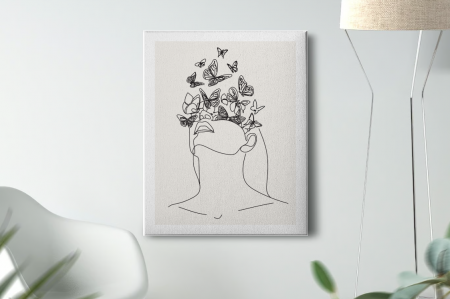 Tablouri Canvas - Tablou Canvas Butterfly Emotions