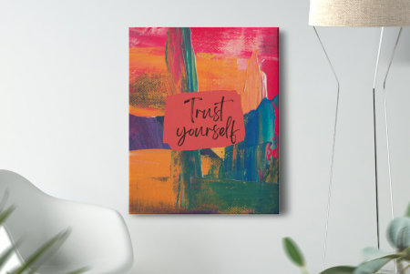 Tablouri Canvas - Tablou Canvas Trust Yourself