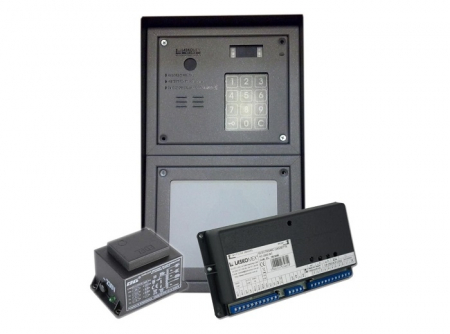 Interfoane - Centrala digitala antivandal, 255 posturi, 2 fire, tabel iluminat, cititor proximitate