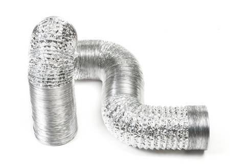 Tubulatura ventilatie - Conducta de ventilatie STERR din aluminiu, flexibila ⌀100 mm x 10 m 