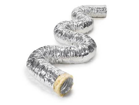 Conducta izolata de ventilatie STERR din aluminiu flexibila ⌀80 mm x 5m [1]