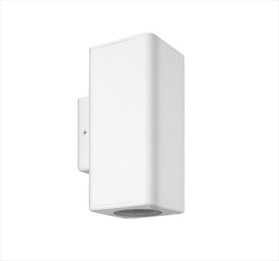 Iluminat exterior - Corp de iluminat aparent patrat din policarbonat GU10- IP54