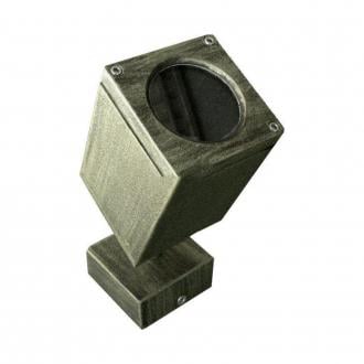 Iluminat exterior - Corp de iluminat patrat aparent din aluminiu GU10-IP54