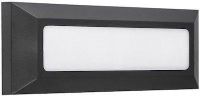 Iluminat exterior - Corp PT dreptunghiular orizontal cu LED 4W IP 65