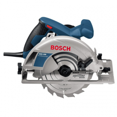 Fierastraie - Fierastrau circular Bosch Professional GKS 190, 1400 W, 5500 RPM, 190 mm