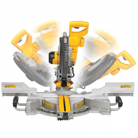 Scule electrice - Fierastrau circular combinat de masa DeWALT DWS780, 1675W, 3800 rpm, 305mm