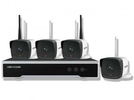 Camere Kit-uri - KIT 1NVR 4 canale, camere bullet 2MP 