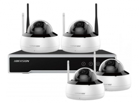 Camere Kit-uri - KIT 1NVR 4 canale, camere dome 4MP 