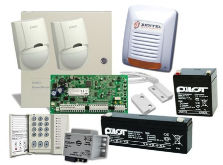 Antiefractie - Kit alarma exterior PC1616, sirena exterior Neka