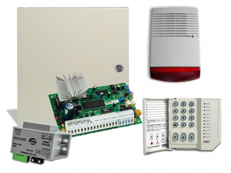 Antiefractie - Kit alarma exterior PC585, sirena exterior SIR