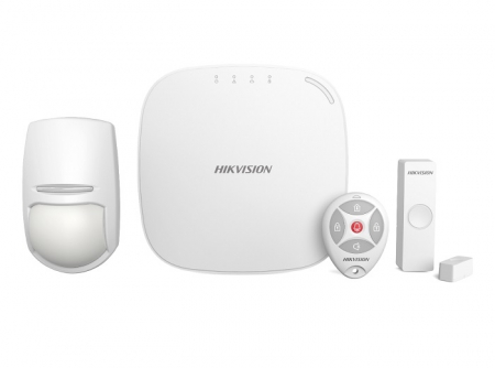 Antiefractie - Kit alarma Wireless Hikvision DS-PWA32-HG, detectorul wireless