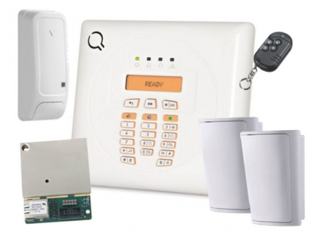Antiefractie - Kit alarma WP8010-K, detectori PIR wireless