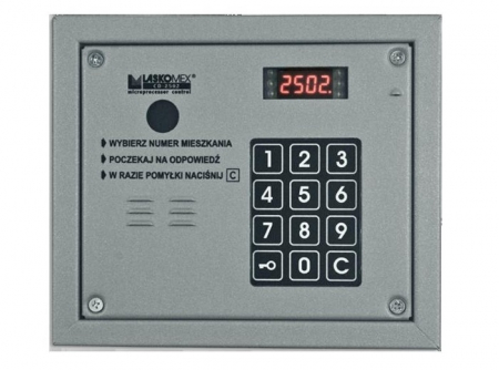 Interfoane - Panou control de exterior cu cititor de proximitate