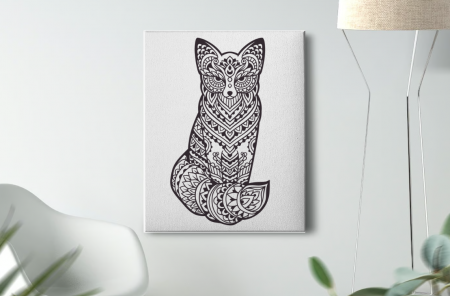 Mandala - Tablou Pictura Canvas Fox dimensiune 50x50cm