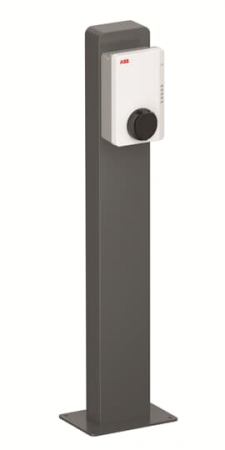 Statii de incarcare si accesorii EV - Piedestal aluminiu statii EV ABB Terra AC - pentru 1 statie