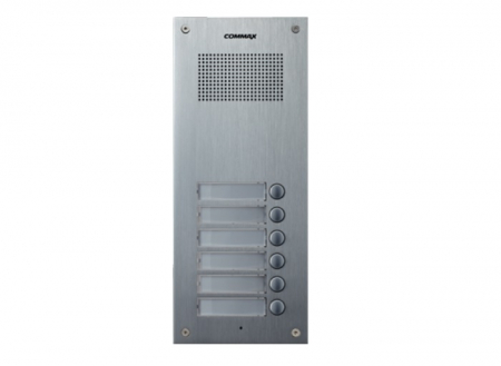 Interfoane - Post exterior interfonie cu 6 butoane, aluminiu, compatibil cu DP-SS