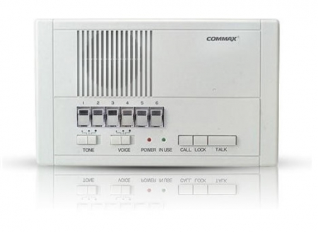 Interfoane - Post interior master pentru birou, Commax CM-206, 6 post-uri slave Commax CM-200, 2 fire, RF-1A,12Vdc