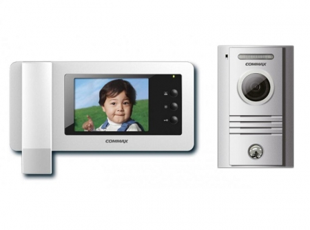 Interfoane - Set videointerfon color LCD 4.3" CDV-43N, camera DRK-40K 