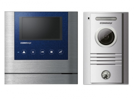 Interfoane - Set videointerfon color LCD 4.3” CDV-43Q hands-free, butoane touch, camera DRC-40K