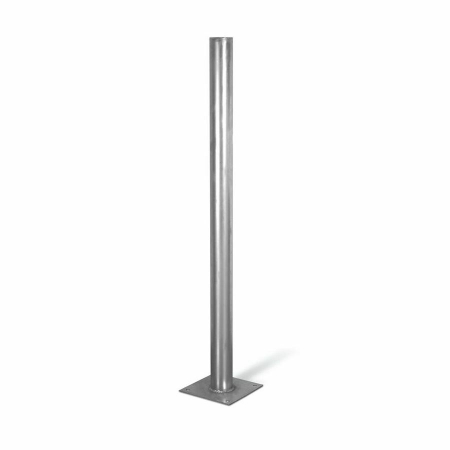 Statii de incarcare e-bike - Stalp de montaj tubular din otel galvanizat D=80mm si H=1250mm