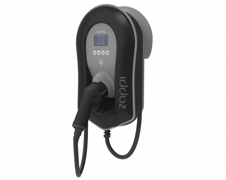 Statie de incarcare Eco-Emart trifazata 22kW  fara cablu de incarcare culoare neagra [1]