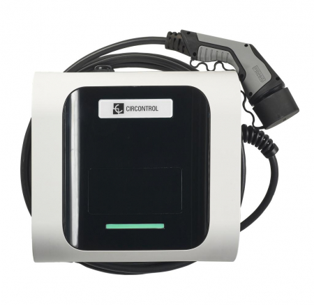 Statii de incarcare si accesorii EV - Statie EV Circontrol Wallbox eNext S 7,4 kW monofazica cablu de 5 metri cu fisa type2