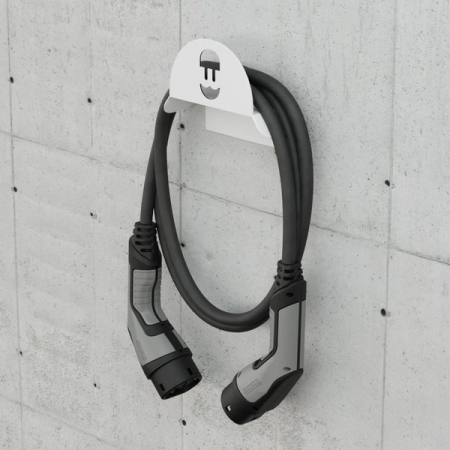 Statii de incarcare auto - Suport Wallbox ( Tip 2 / plastic / Alb )