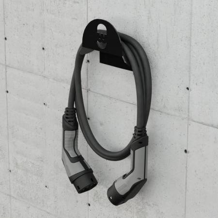 Statii de incarcare auto - Suport Wallbox ( Tip2 / plastic / Negru )