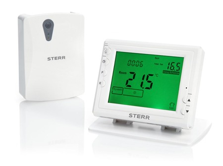 Termostate - Termostat de cameră STERR fără fir - regulator de temperatură