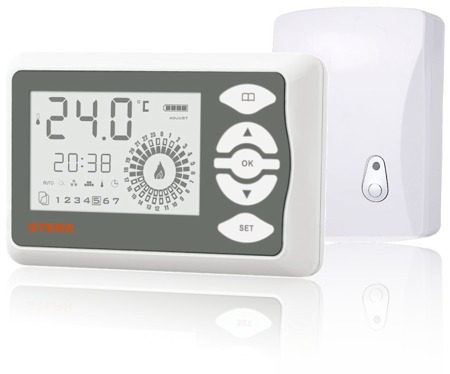 Termostate - Termostat de cameră STERR fără fir - regulator de temperatură