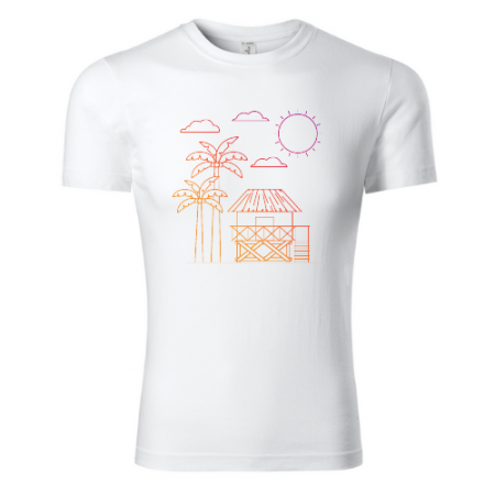 T-short and Fabric - Tricou Sunny Mood 2 100% bumbac